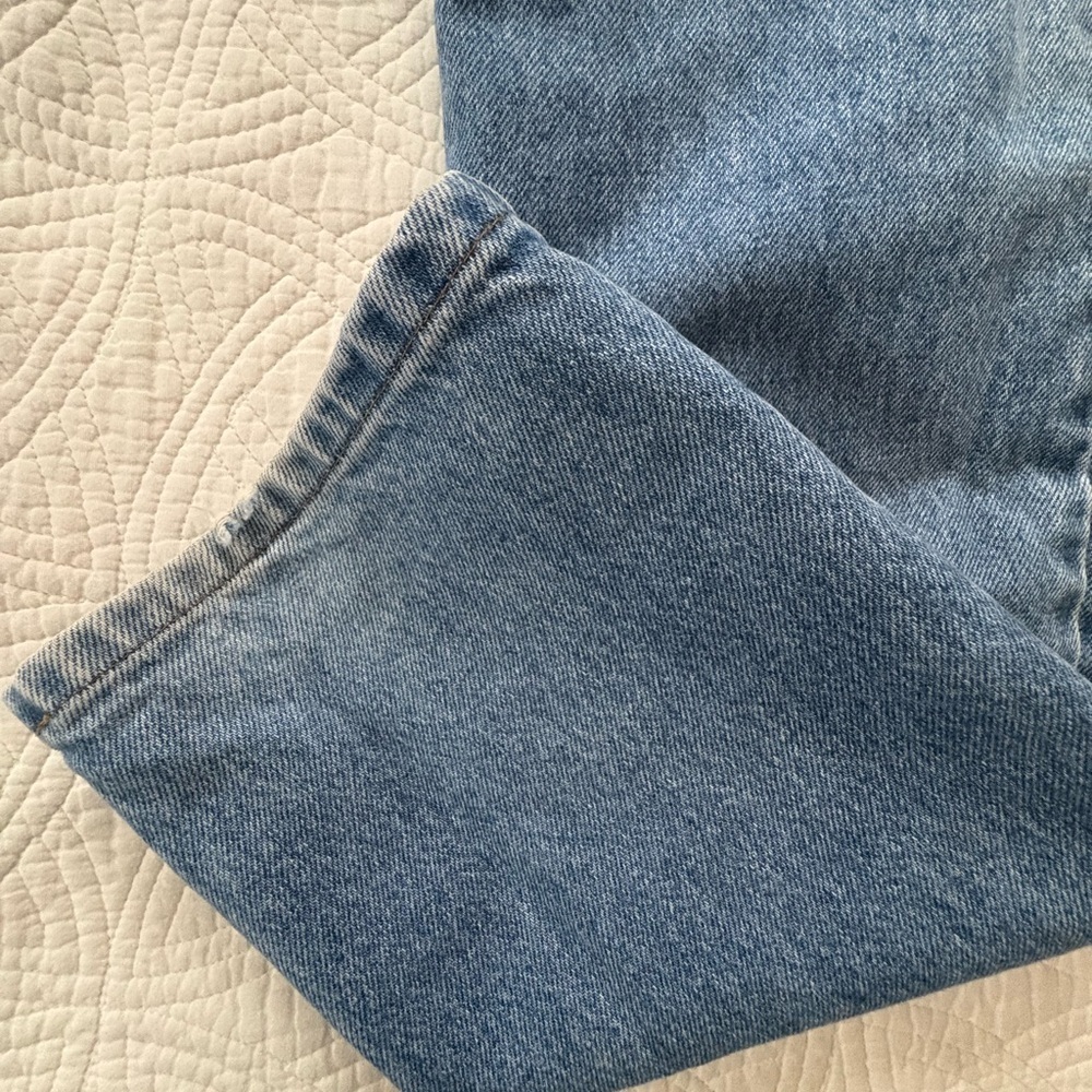 Carhartt Custom embroidered Vintage  Denim waist 30 inseam 34 - Picture 4 of 13